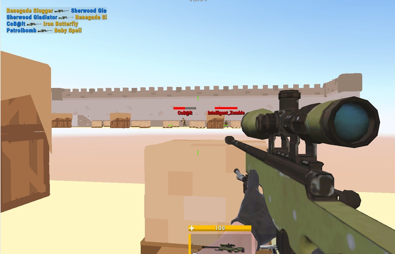 Desert Sniper Arena gameplay