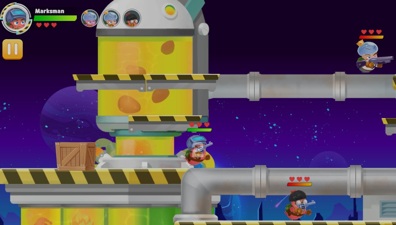 Sausage Man Shooting Adventure